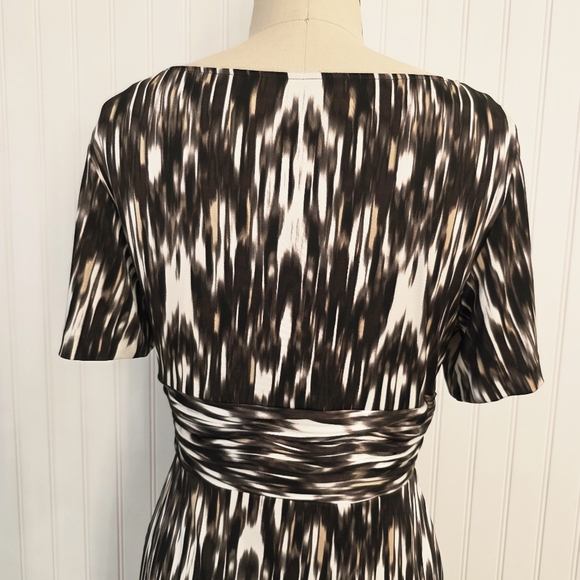 Antonio Melani Fit and Flare Jersey Dress Size 10 - Picture 5 of 8